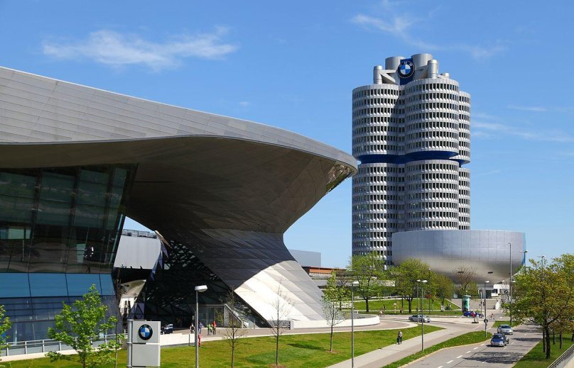 Центр БМВ В Мюнхене