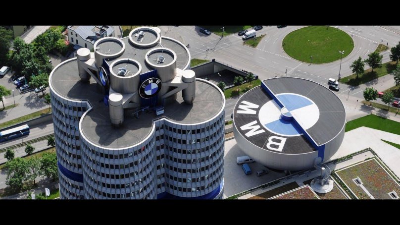 Штаб БМВ В Мюнхене