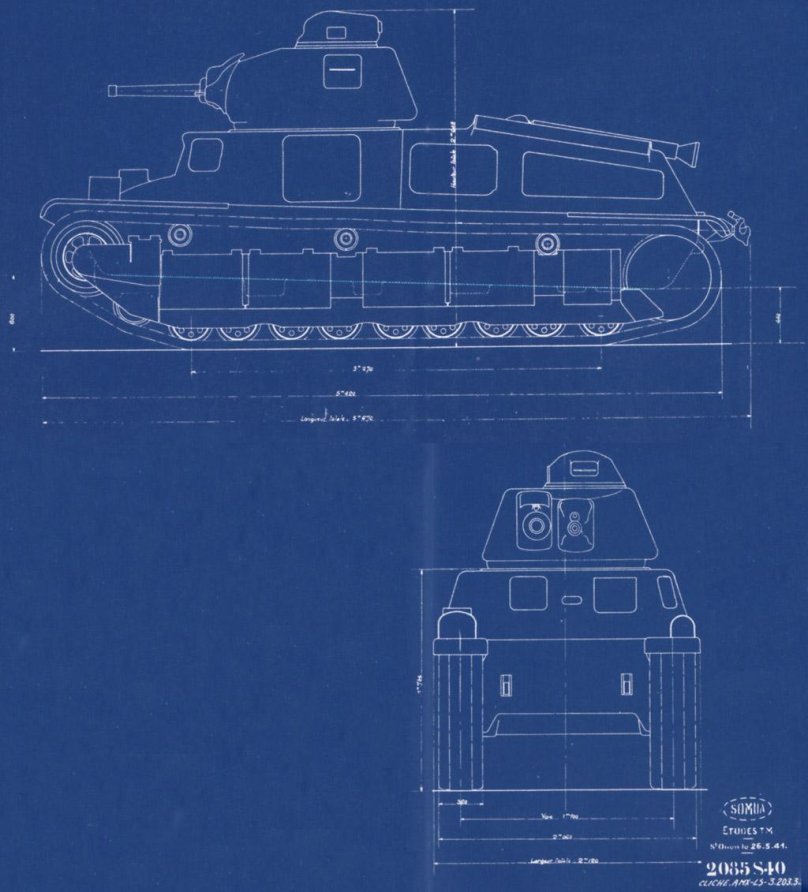 Танк сомуа s-40