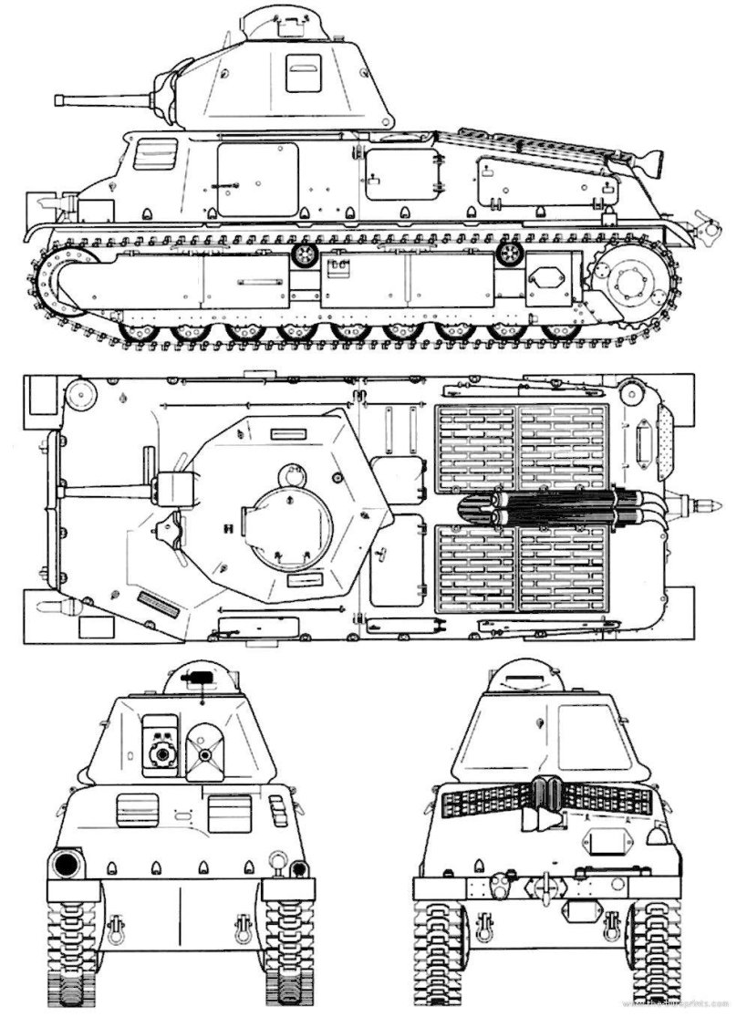 Танк сомуа s-35
