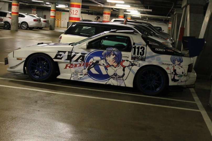 Mazda rx7 FC Itasha