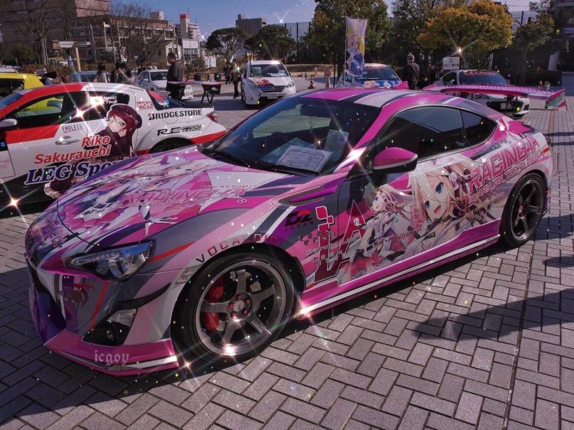 Винил Itasha Zero two