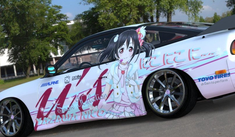 Nissan Silvia s13 Itasha