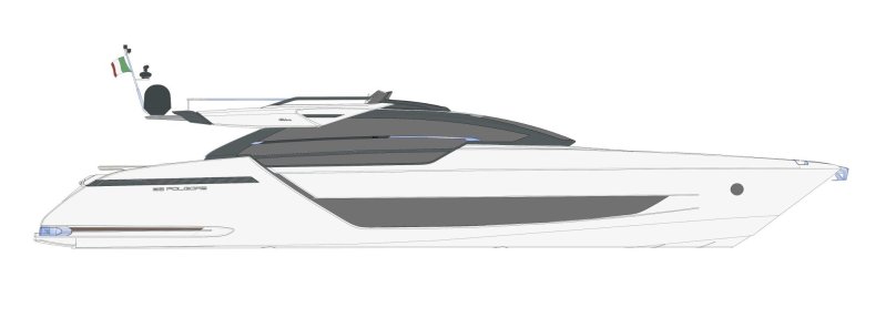 Яхта Riva Folgore 88