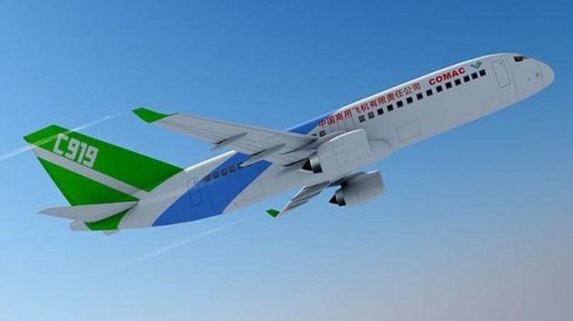 Китайский пассажирский самолет с919