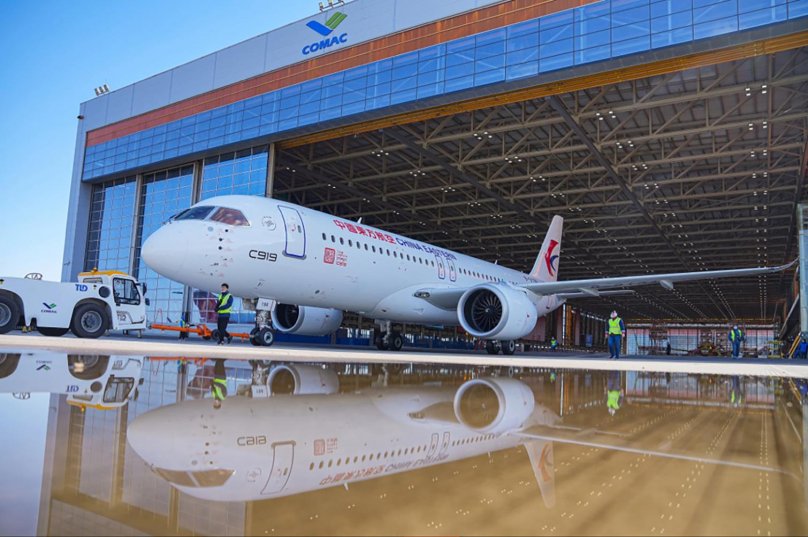 Comac c919 кабина