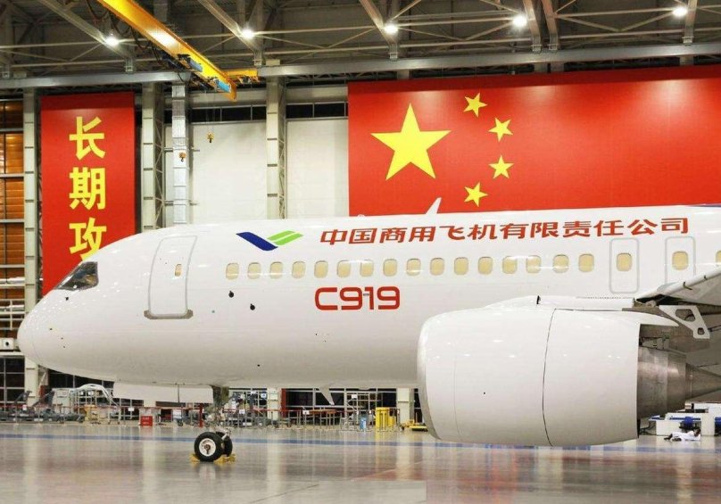 Comac c919 кабина