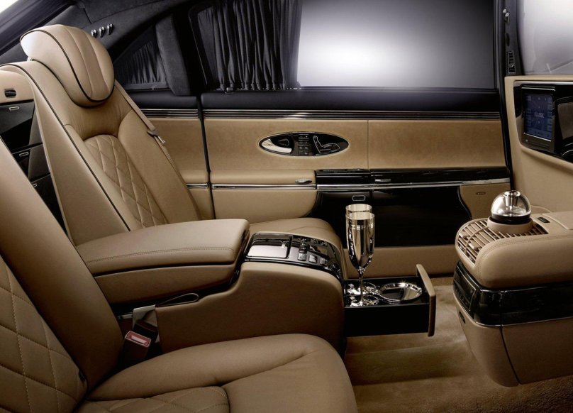 Maybach мех и золото