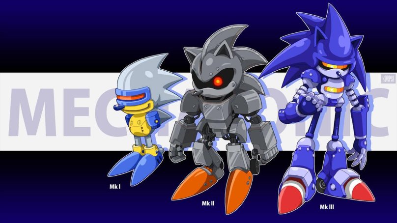 Меха Silver Sonic 2