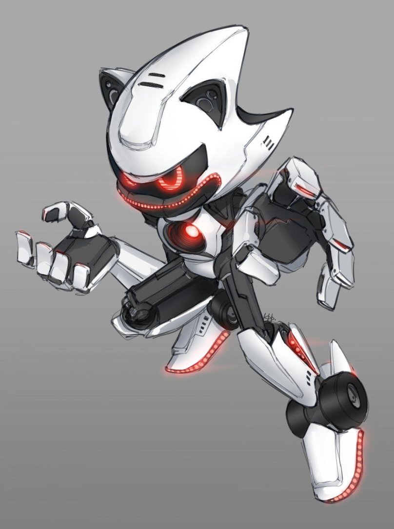 Метал Соник робот