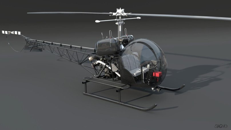 Белл 212 вертолет