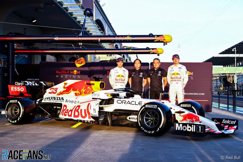 Red bull Honda f1