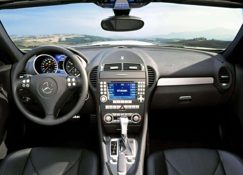 Mercedes SLK r171 салон