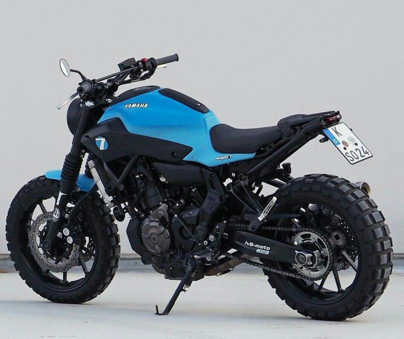 Yamaha MT 07 Scrambler