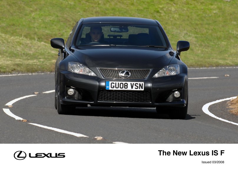 Лексус is f 2008