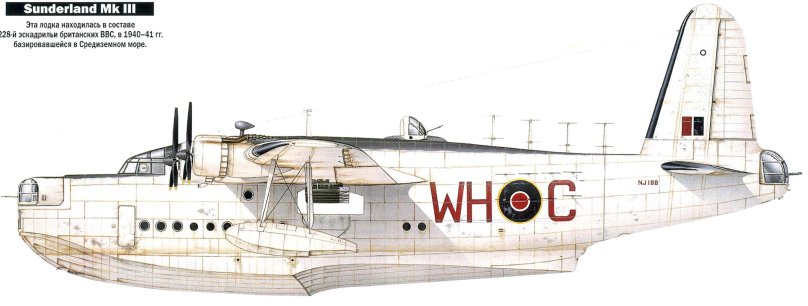 Летающая лодка short Sunderland
