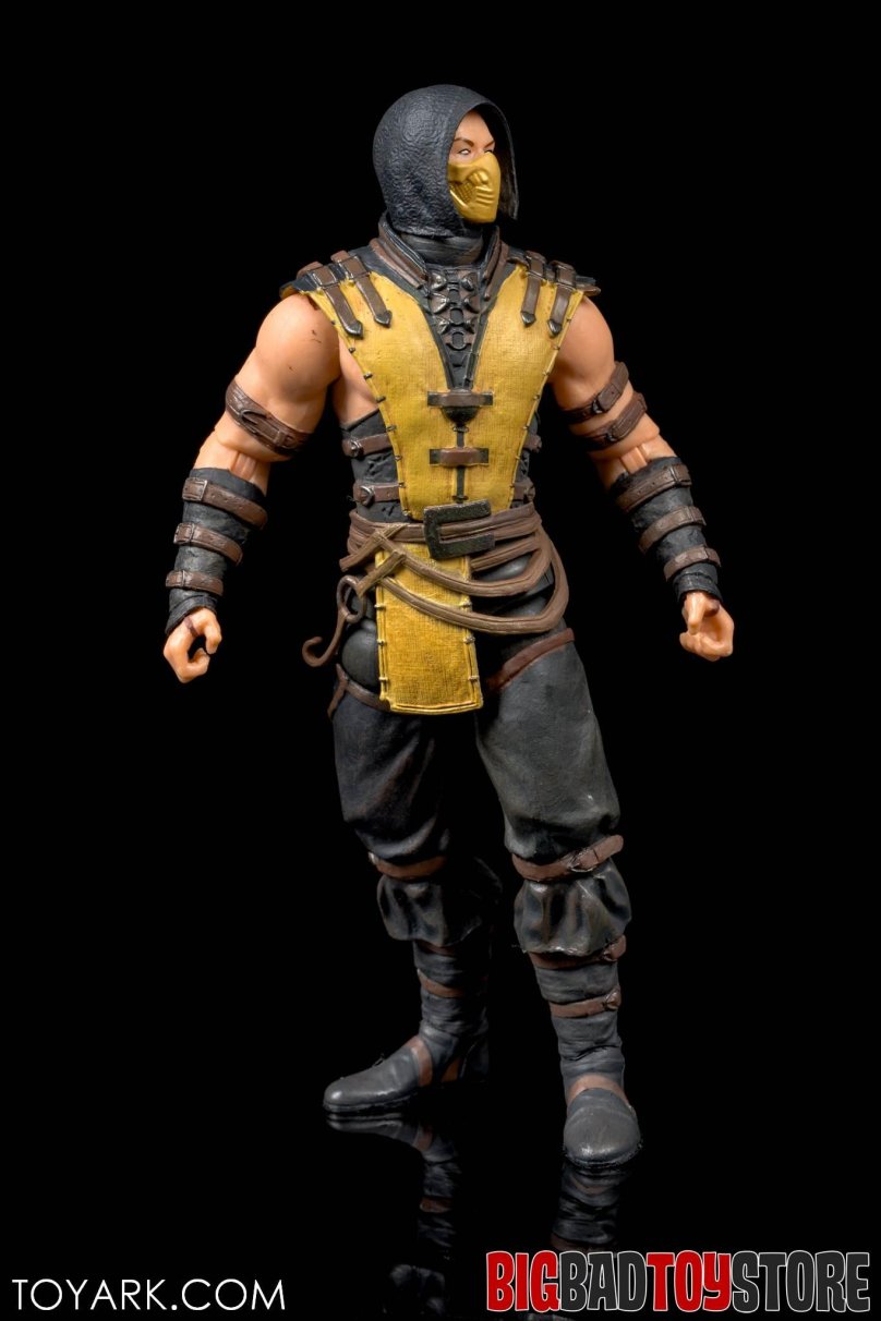 Скорпион мортал комбат из пластилина