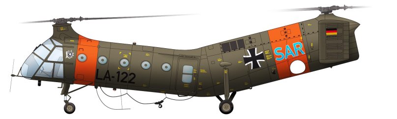 Piasecki h-16 Revell