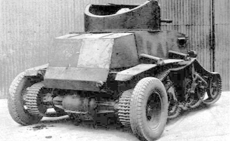 Колесно-гусеничные танки Скофилда