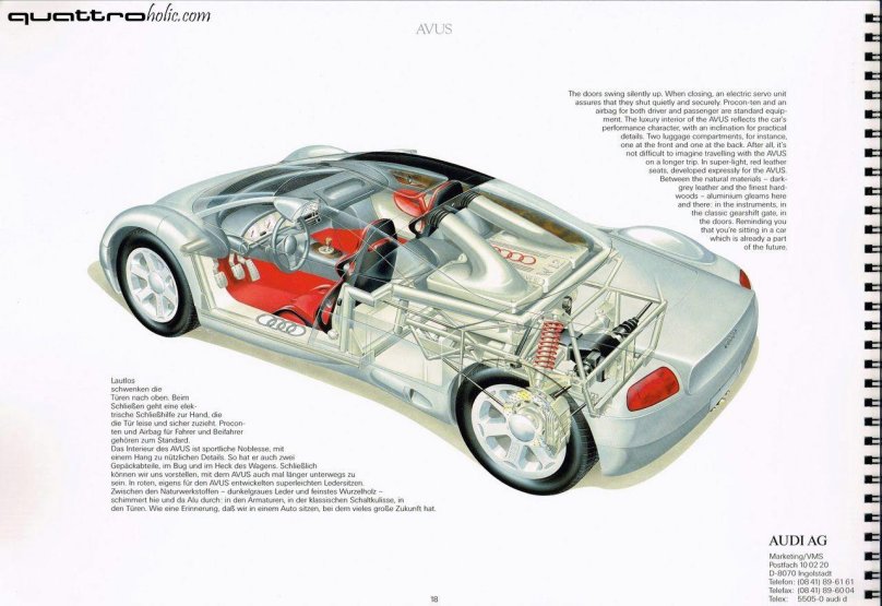 Ауди кватро концепт 1991