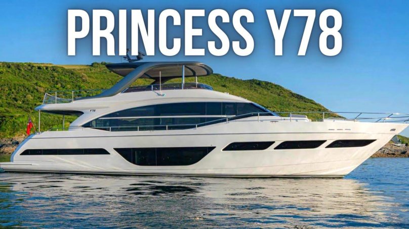 Яхта Princess y78