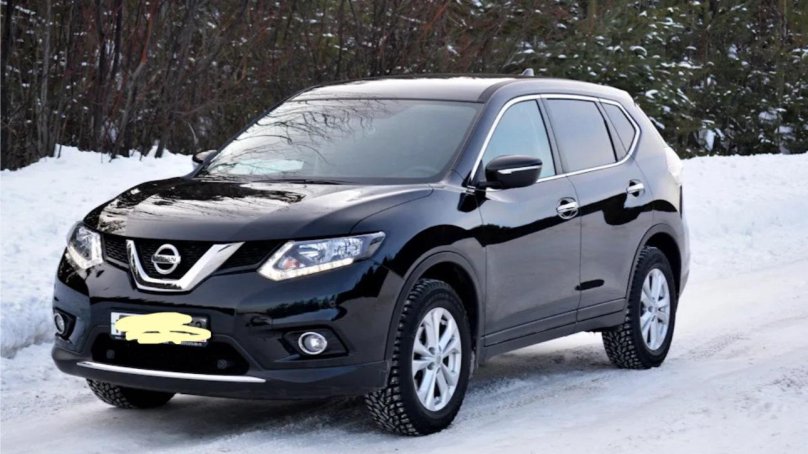 Ниссан х-Трейл черный