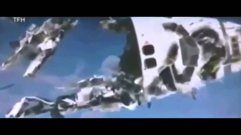 Взрыв шаттла Колумбия 2003