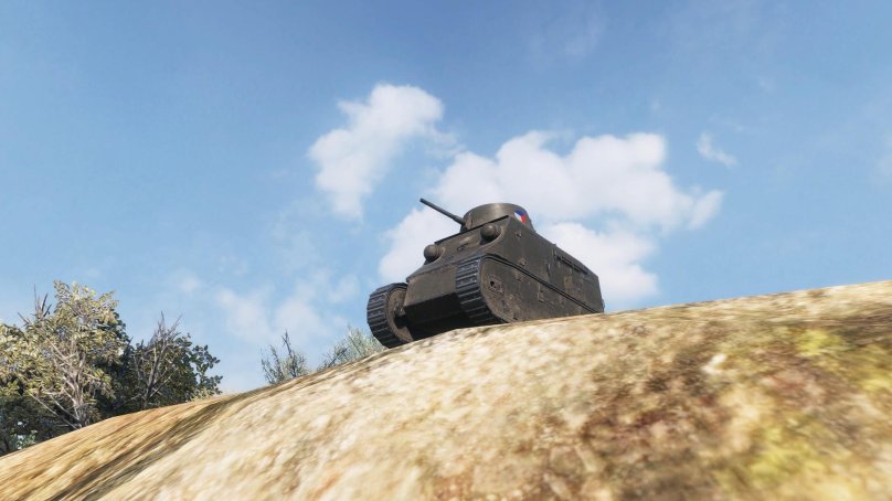 Чешский танк Kolohousenka