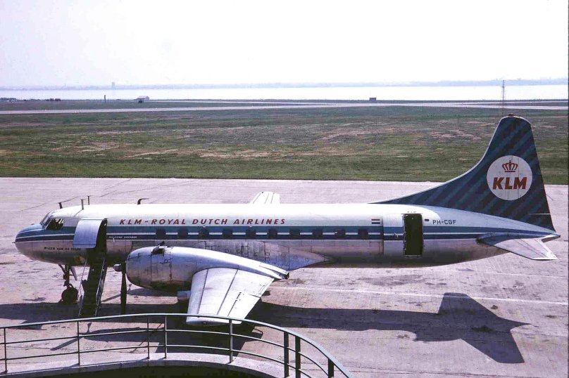 Convair CV-340 В масштабе 1/144