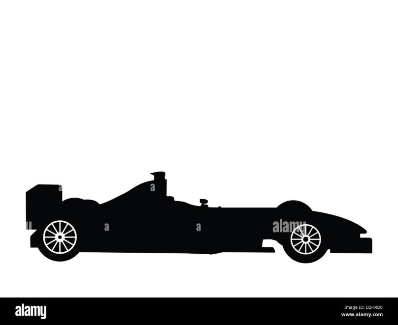 Формула 1 силуэт