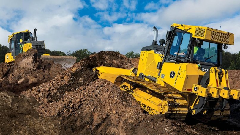 Бульдозер Джон Дир 750