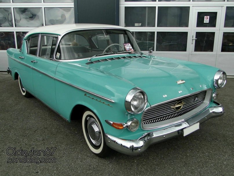 Opel Kapitan, 1958