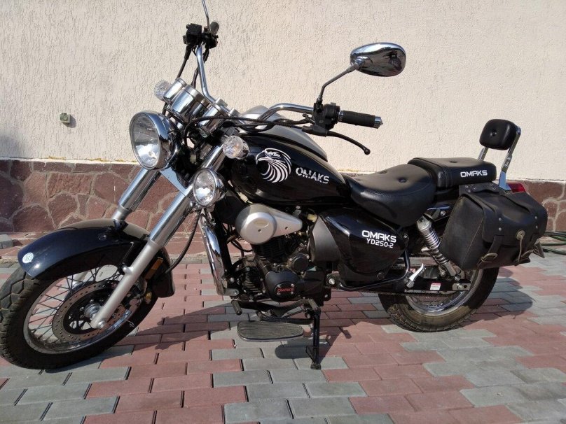 Мотоцикл омакс 250 чоппер