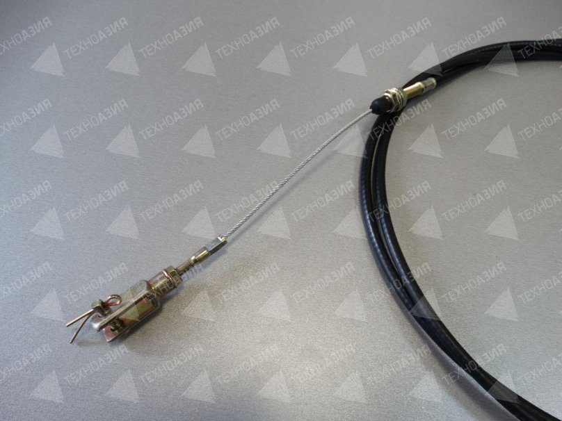Трос ручного газа КАМАЗ С фиксатором