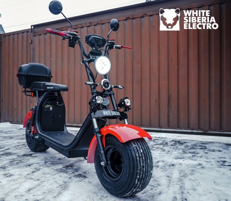 Электроскутер citycoco WS-Pro + 2000w