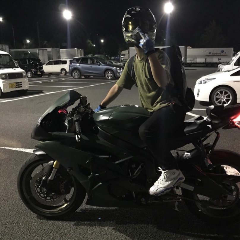 Мотоциклист Эстетика