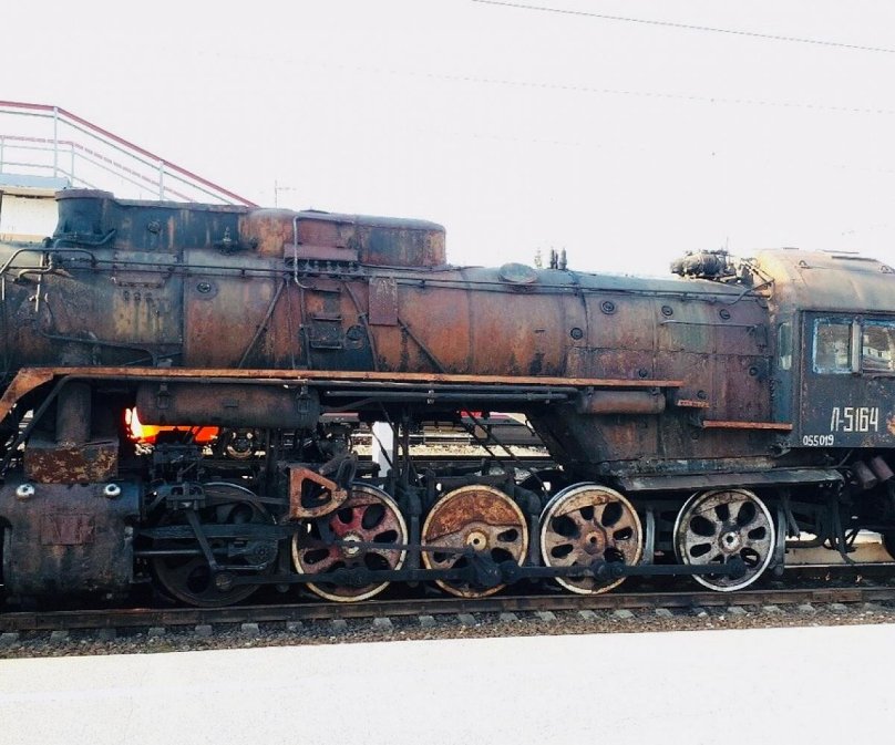 Паровоз в Смоленске