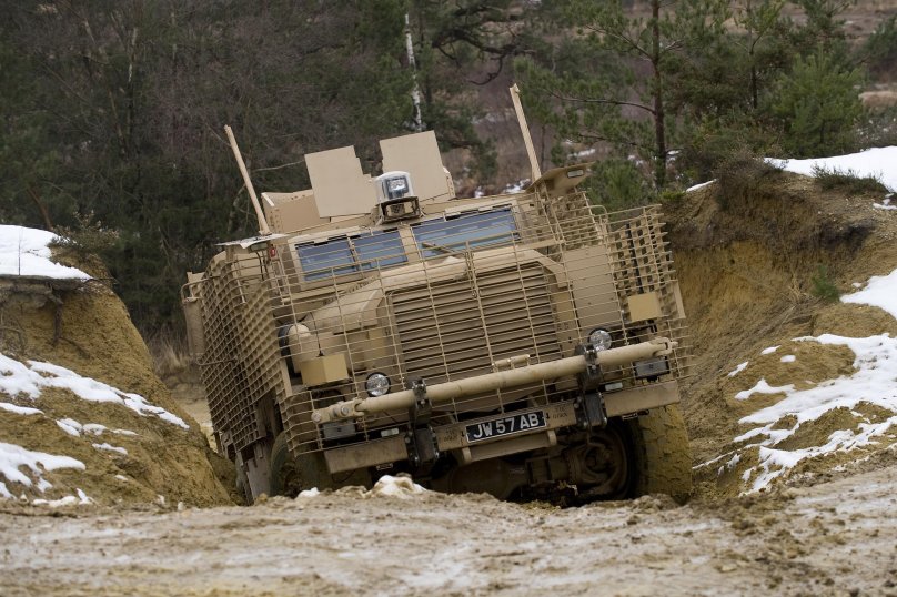 Бронеавтомобилях Ridgback