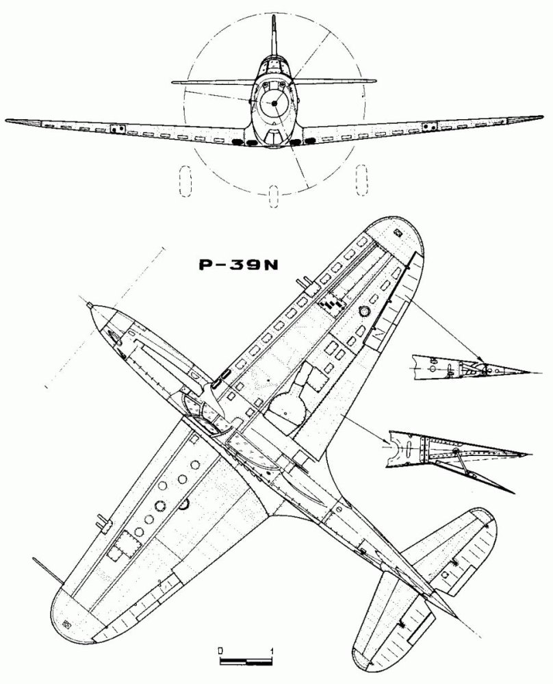 Аэрокобра р-39 схема