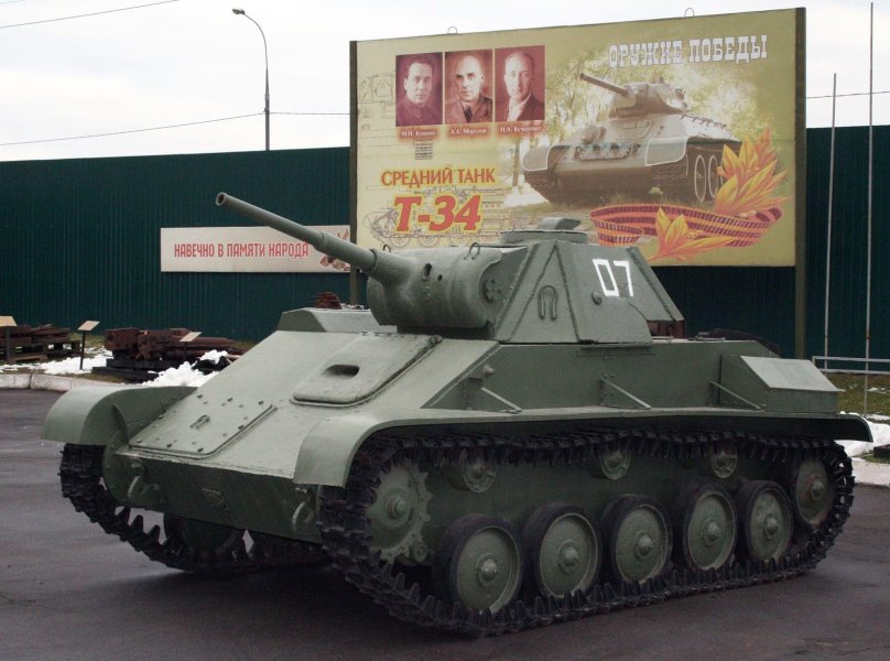 Т-34 лёгкий танк