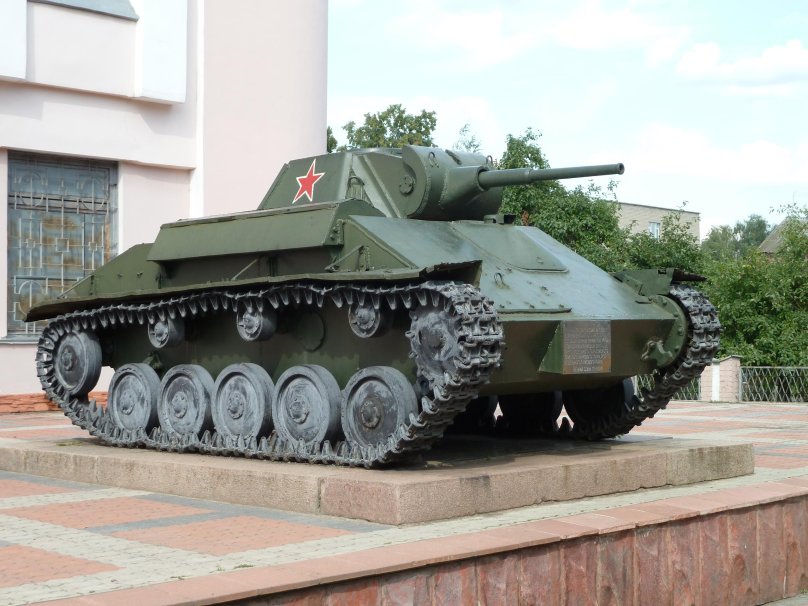 Танк т 70 в Орле