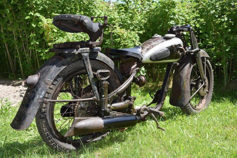 Немецкий мотоцикл ДКВ