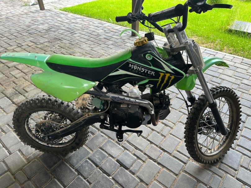Питбайк зеленый