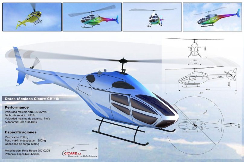 Вертолет Cicare Ch 12