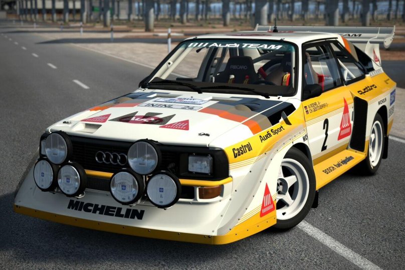 Ауди Sport quattro s1