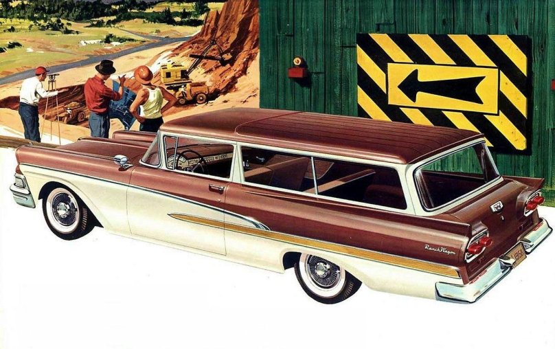 Ford Ranch Wagon 1958