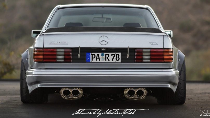 Мерседес 126 купе АМГ