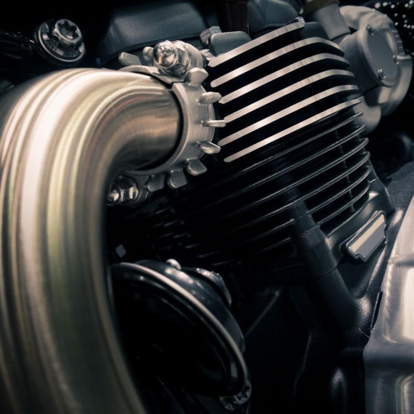 Мотоцикл с дизельным двигателем