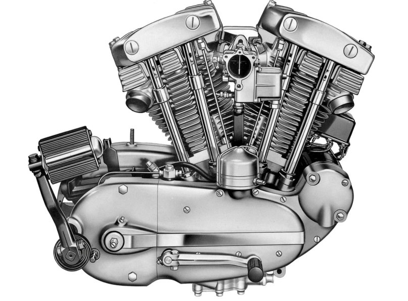Двигатель Harley Davidson Sportster