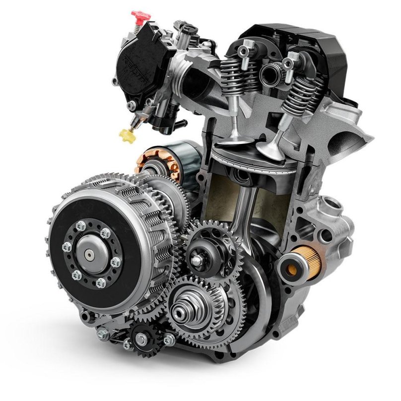 Двигатель КТМ 450